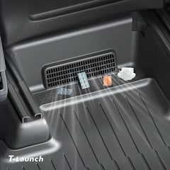 TPE Full-Wrap Under-Seat Corner Protector for Tesla Model Y L 2026+