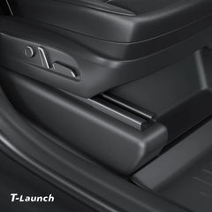 TPE Full-Wrap Under-Seat Corner Protector for Tesla Model Y L 2026+