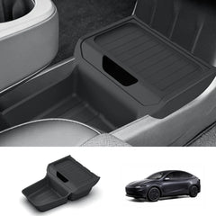Under Center Console Organizer Tray for Tesla Model Y Standard 2026+