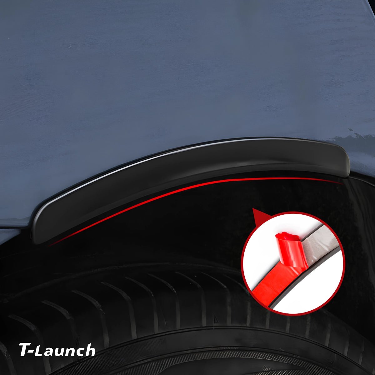Anti-Scratch Wheel Arch Fender Trim for Tesla Model 3/Y/S/X/Cybertruck - T-Launch