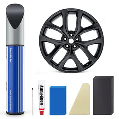 Sada laku na ráfek kola pro Tesla Model 3/Y/S/X - DIY oprava vyrážky na obrubníku pomocí barevně sladěné barvy