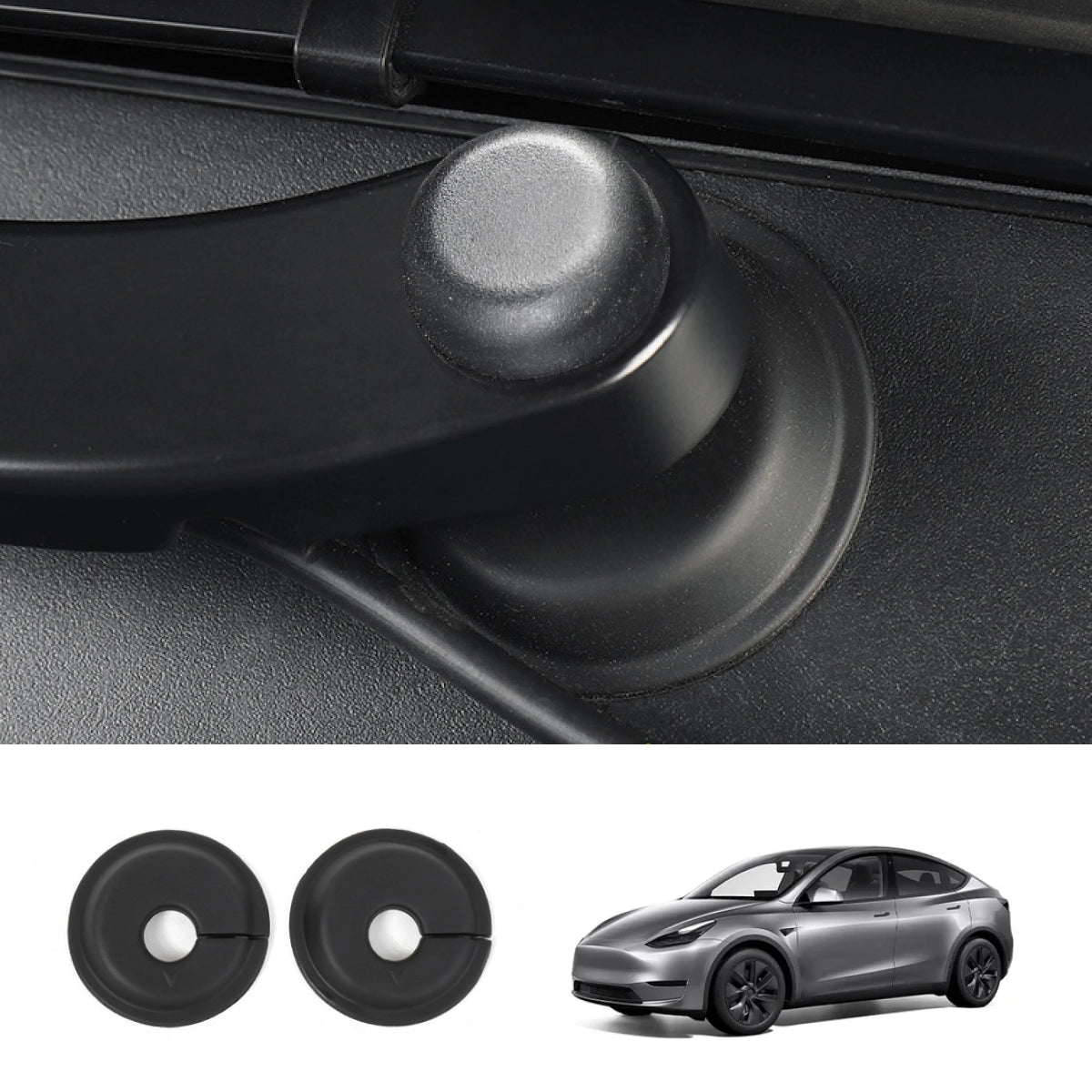 Silicone Wiper Hole Cover for Tesla Model Y 2020-2024 - T-Launch