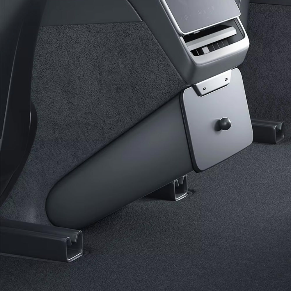 Magnetický odpadkový koš a úložný box na zadní sedadlo Tesla Model 3. Vysočina 2024+