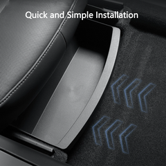 Front Row Under Seat Storage Box for Tesla Model Y 2021+