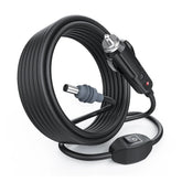 Car Charger to DC Cable with Switch for Starlink Mini (10ft/3M)