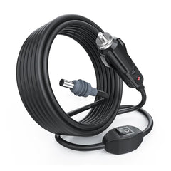 Car Charger to DC Cable with Switch for Starlink Mini (10ft/3M)