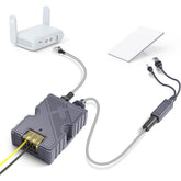 Ethernet Splitter & PoE Injector for Starlink Mini – Power & Data via One RJ45 Cable