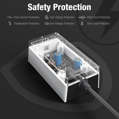 60W AC to DC Power Supply Adapter for Starlink Mini