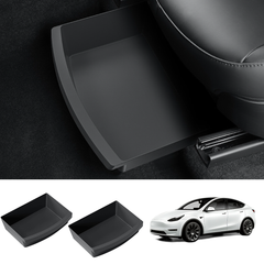 Front Row Under Seat Storage Box for Tesla Model Y 2021+