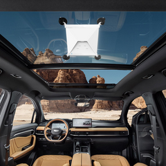 Magnetický držák na střechu a okno auta pro Starlink Mini