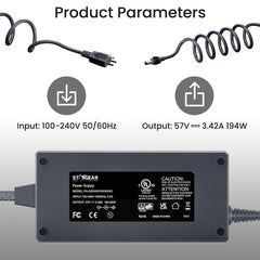 Výměna 195W AC napájecího adaptéru pro Starlink Gen 3