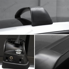 Barras transversais de carga anti-roubo em alumínio para bagageira de tejadilho Tesla Model Y Juniper 2025+ (Conjunto de 2)