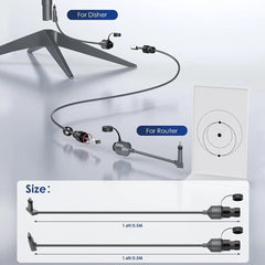 SPX to RJ45 Ethernet Adapter Coupler for Starlink Gen 2