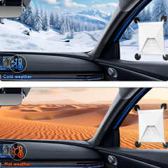 Magnetický držák na střechu a okno auta pro Starlink Mini