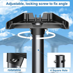 Adjustable Wall & Roof Mount Kit for Starlink Gen 3 Standard Dish