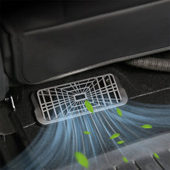 Model 3 Захисна кришка Highland для повітряного отвору під консоллю сидіння, захисна решітка (2 шт.)
