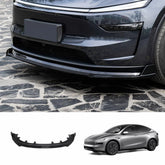 ABS 3-Piece No-Drill front bumper lip spoiler for Tesla Model Y Juniper 2025+ - T-Launch
