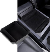 ABS Flocked Liner Center Console Organizer Armrest Storage Box For Tesla Cybertruck 2024+ - T-Launch
