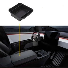 ABS Flocked Liner Center Console Organizer Armrest Storage Box For Tesla Cybertruck 2024+ - T-Launch