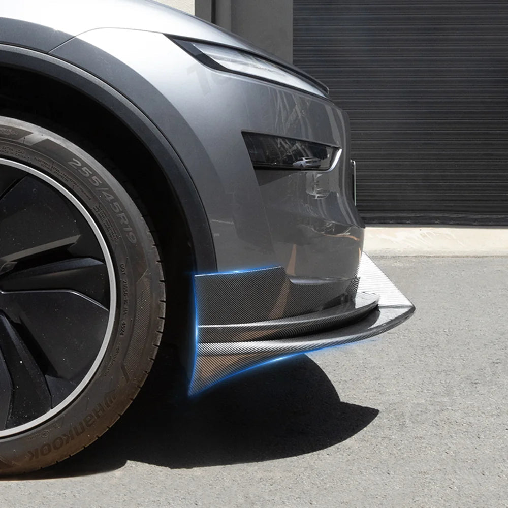 ABS Front Bumper Lip Spoiler for Tesla Model Y Juniper 2025+ - T-Launch