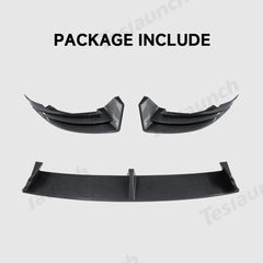 ABS Front Bumper Lip Spoiler for Tesla Model Y Juniper 2025+ - T-Launch