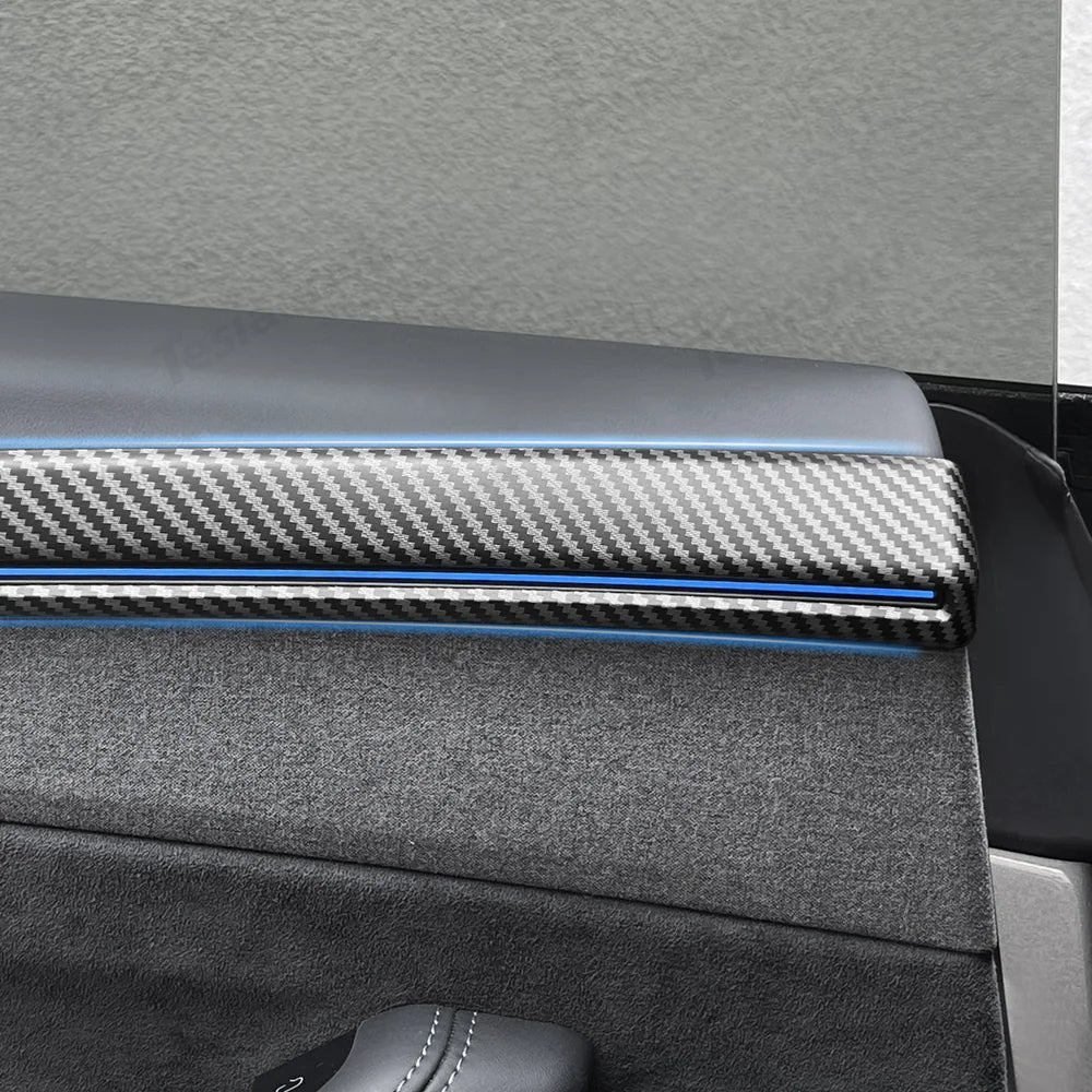 ABS Interior Door Panel Upper Trim Covers (4PCS) for Tesla Model Y Juniper 2025+ - T-Launch