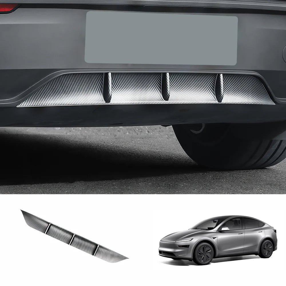 ABS Rear Bumper Lip Spoiler for Tesla Model Y Juniper 2025+ - T-Launch