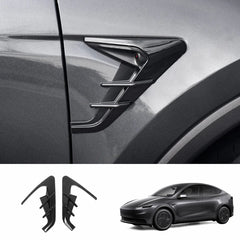 ABS Turn Signal & Camera Covers with Air Blades for 2026 New Tesla Model Y Standard - T-Launch