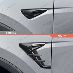 ABS Turn Signal & Camera Covers with Air Blades for 2026 New Tesla Model Y Standard - T-Launch