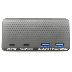 Model 3/Anno/S/X Adattatore per console centrale 4 in 1 USB Hub per Tesla(2021-2023)