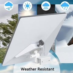 Adjustable Gutter Mount with Screw Adapter for Starlink Mini - T-Launch
