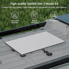 Adjustable Magnetic Roof Mounting Kit for Starlink Gen 3 - T-Launch