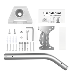 Adjustable Stainless Steel Mount Kit for Starlink Gen 3 Dish - T-Launch