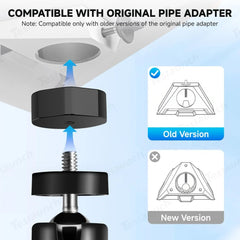 Adjustable Tripod Mount with 1/4″-20 Thread Pipe Adapter for Starlink Mini - T-Launch