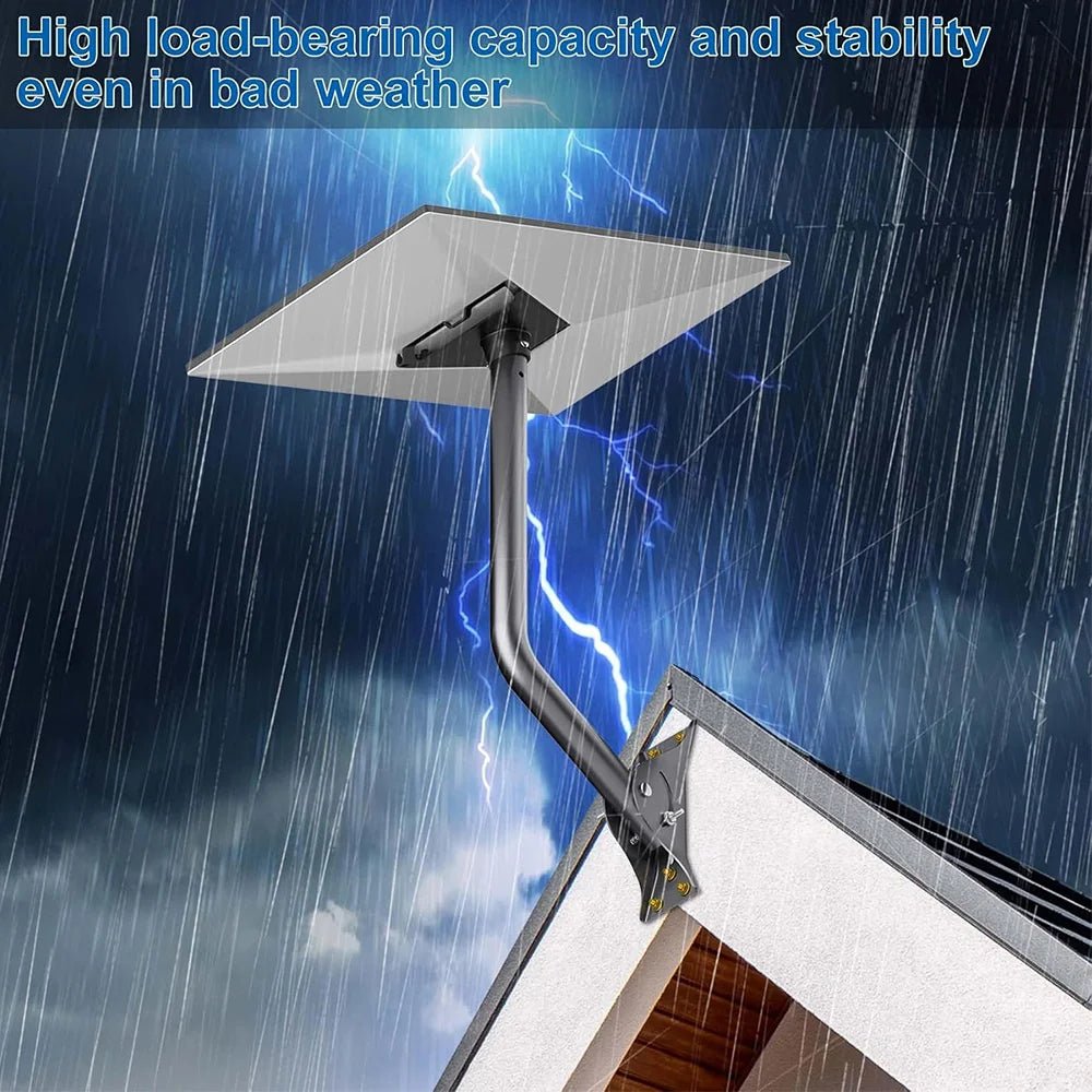 Adjustable Wall & Roof Mount Kit for Starlink Gen 3 Standard Dish - T-Launch