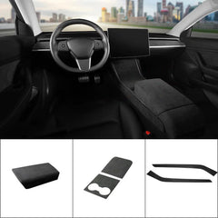 Alcantara Accessories for Tesla - T-Launch