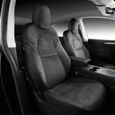 Alcantara All-Inclusive Seat Cover for Tesla Model 3 (2018-2025+) / Model Y (2021-2025+) - T-Launch