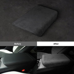 Alcantara Armrest Cover For 2024+ Model 3 Highland - T-Launch