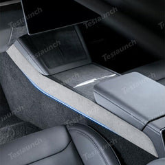Alcantara Center Console Side Trim Sticker Cover For 2024+ Model 3 Highland (2 Pcs) - T-Launch