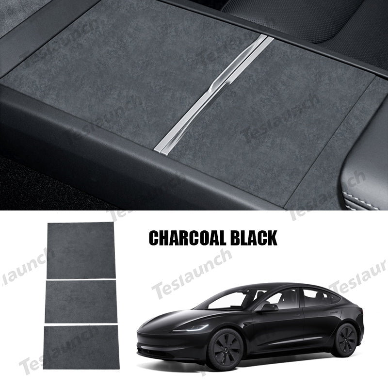 Alcantara Center Console Sticker Cover For 2024+ Model 3 Highland - T-Launch