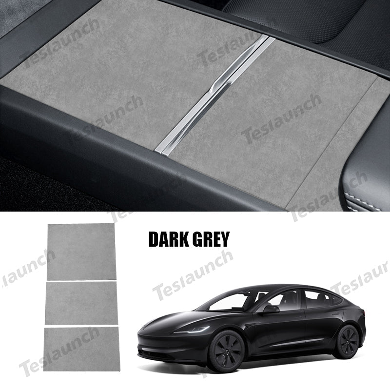 Alcantara Center Console Sticker Cover For 2024+ Model 3 Highland - T-Launch