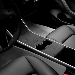 Alcantara Center Console Sticker Cover For Tesla Model 3/Y (2017-2023) - T-Launch