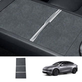 Alcantara Center Console Sticker Cover for Tesla Model Y Juniper 2025+ - T-Launch