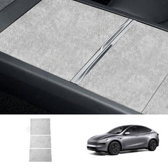 Alcantara Center Console Sticker Cover for Tesla Model Y Juniper 2025+ - T-Launch