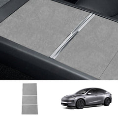 Alcantara Center Console Sticker Cover for Tesla Model Y Juniper 2025+ - T-Launch
