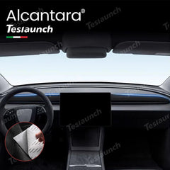 Alcantara Dashboard Fabric Decorative Sticker Cover For 2024+ Model 3 Highland - T-Launch