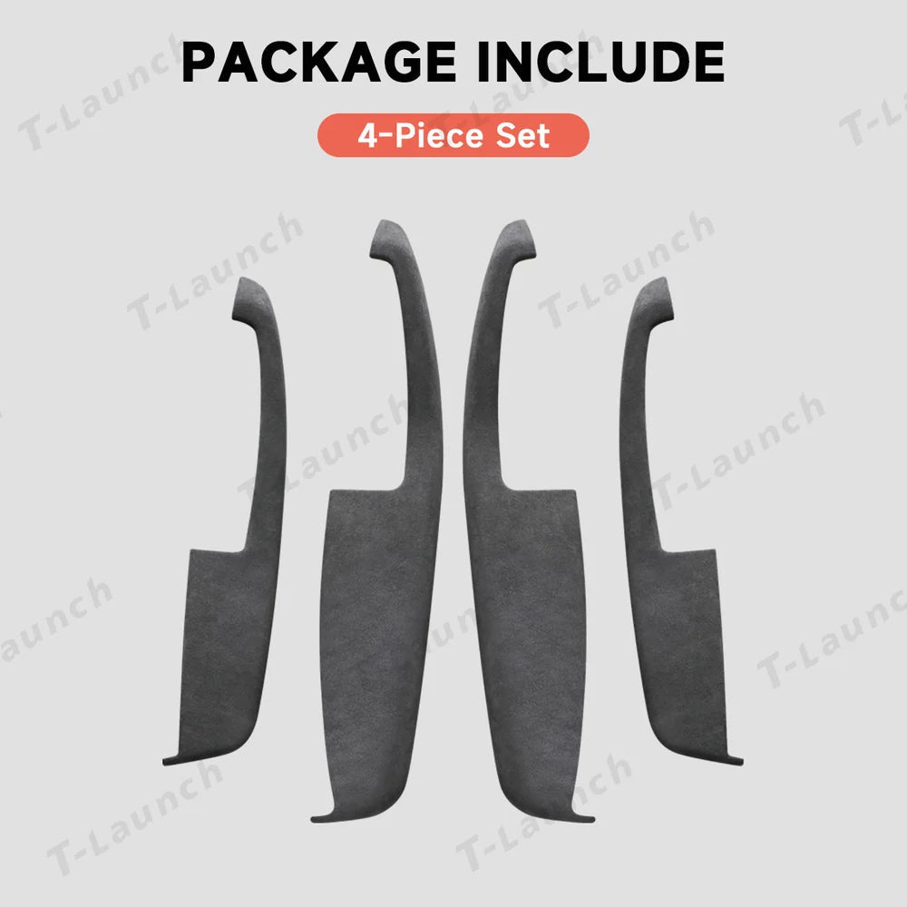 Alcantara Door Armrest Cover for Tesla Model Y Juniper 2025+ - T-Launch