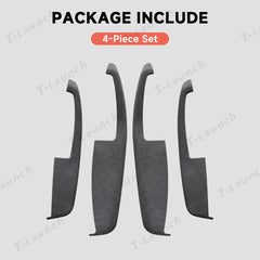 Alcantara Door Armrest Cover for Tesla Model Y Juniper 2025+ - T-Launch