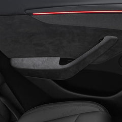 Alcantara Door Armrest Cover for Tesla Model Y Juniper 2025+ - T-Launch