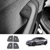 Alcantara Door Button Switch Cover for Tesla Model Y Juniper 2025+ (4 Pcs) - T-Launch